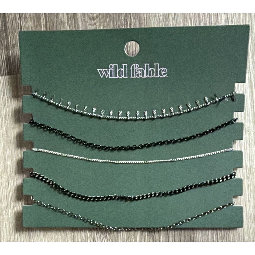 Wild Fable 5 piece Necklace Set NWT
